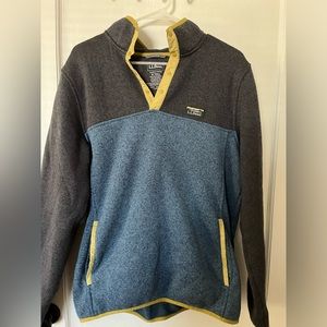L.L. Bean Men’s Colorblock Sweater | Size M (tall)